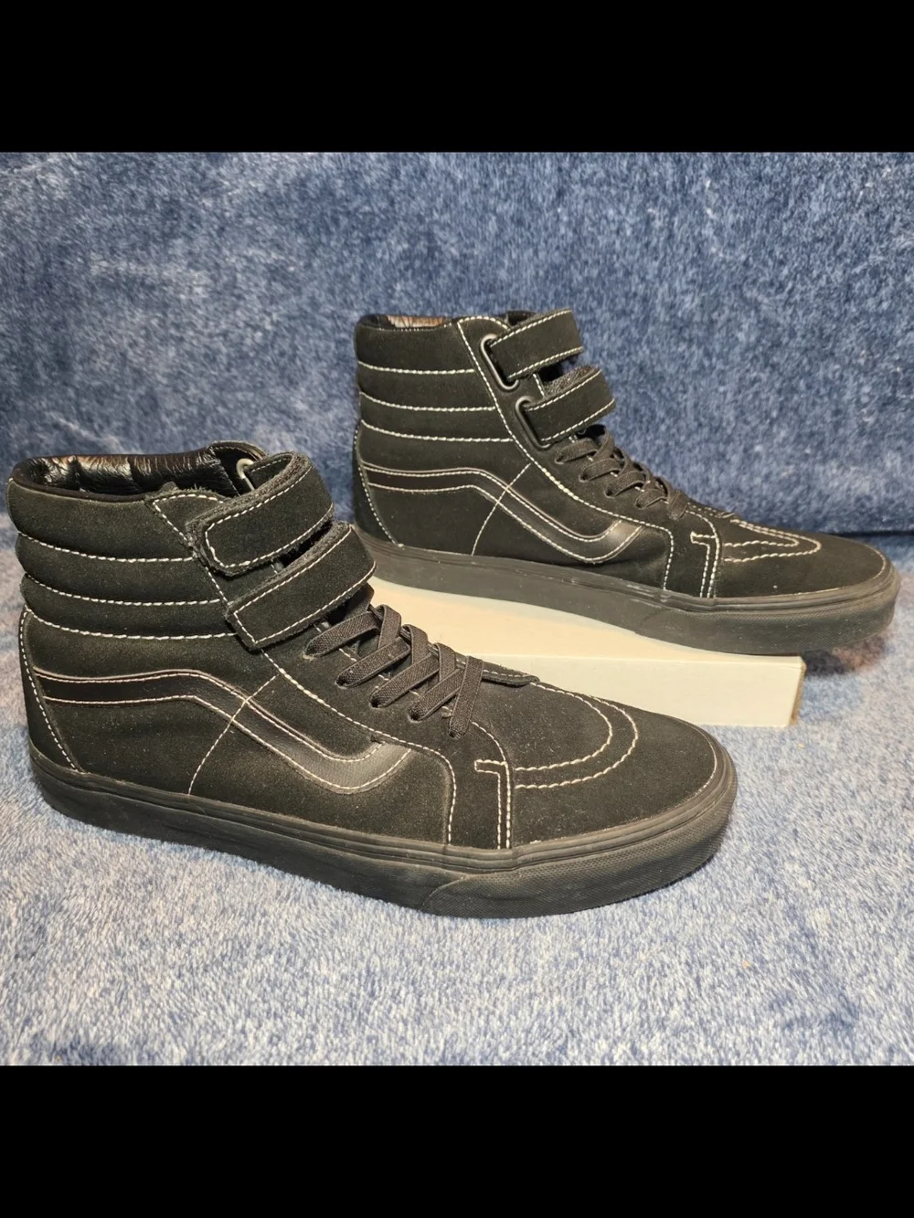 Vans Sk8-Hi Reissue V (Velcro) Suede/Black